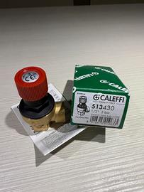 Valvola di sicurezza CALEFFI 1/2” 3 bar 513430