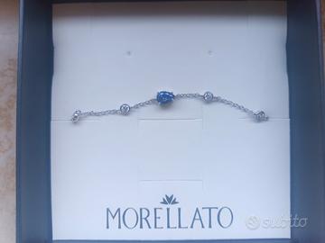 bracciale Morellato in argento 925 con pietra blu
