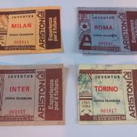Biglietti Serie A 1983/84 JUVENTUS