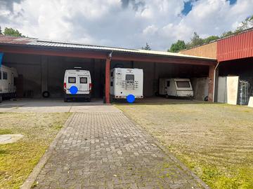 Tettoia x parcheggio camper, roulotte,furgoni