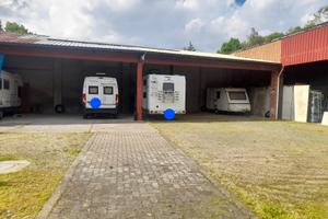 Tettoia x parcheggio camper, roulotte,furgoni