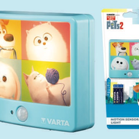 LUCE NOTTURNA A MURO BAMBINI TORCIA VARTA SENSORE