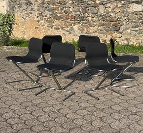 Set 6 Sedie pranzo Vintage “Formula” Svezia 1960