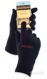 Guanti touch screen ciclismo gel silicone bambù