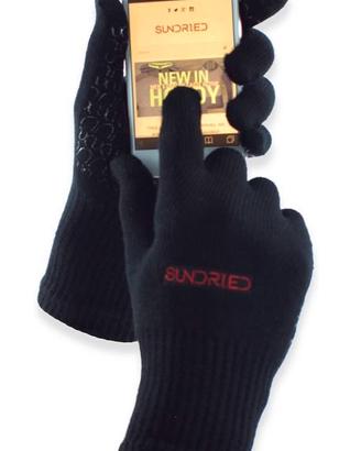 Guanti touch screen ciclismo gel silicone bambù