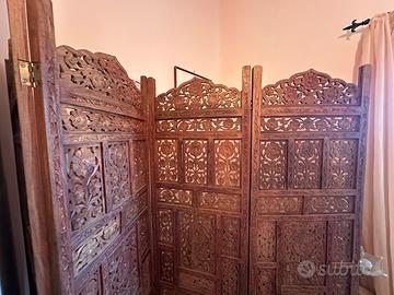 Separe in legno per interni