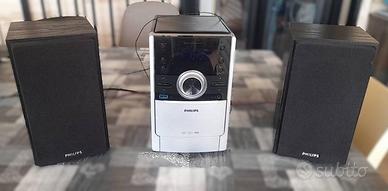 Micro HI-FI PHILIPS MCM166- USB,CD,RADIO,MP3
