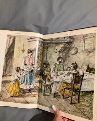 Libro I Promessi Sposi, de Chirico, 1964, vintage