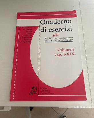Quaderno di esercizi per lingua latina, volume 1