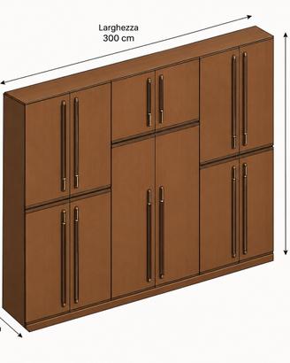Armadio in legno
