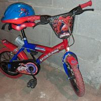 Bicicletta bambino Spiderman