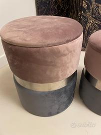 Contenitori pouf da arredamento