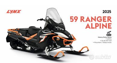 Motoslitta Lynx BRP 59 Ranger Alpine 900 ACE