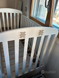 Lettino Erbesi Molly Bianco