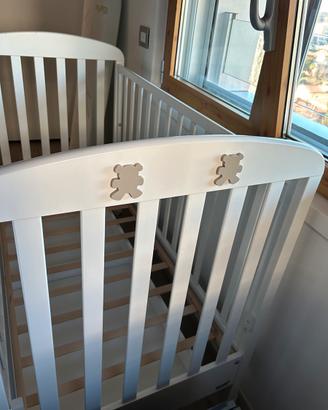 Lettino Erbesi Molly Bianco