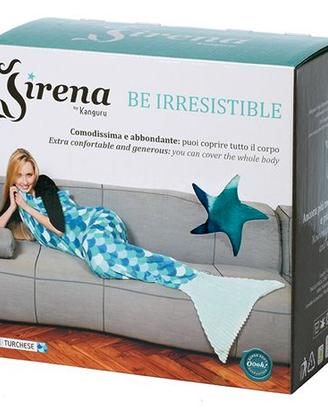 Coperta avvolgente a coda di pesce SIRENA Kanguru