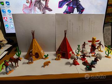 Villaggio Indiano Soldatini Timpo Toys scala 1:32.