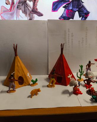 Villaggio Indiano Soldatini Timpo Toys scala 1:32.