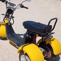 scooter elettrico a te ruote non immatricolato