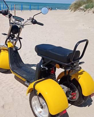 scooter elettrico a te ruote non immatricolato