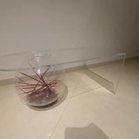 Tavolino in plexiglas