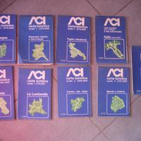 Lotto carte turistiche aci vintage