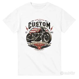 Born To Ride - T-Shirt Moto Custom