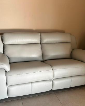 Divano vera Pelle Poltronesofà motorizzato