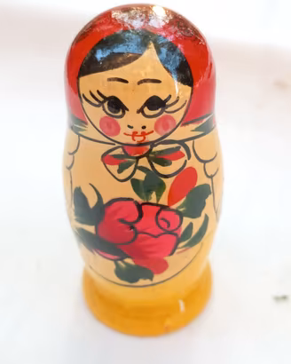 Matrioska set da 4 anni 70