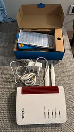 Modem Router 4G LTE Fritx!Box 6850 + antenne est.