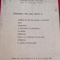 BIELLESE OCCIDENTALE  ELVO LIBRETTO DATTILOSCRITTO