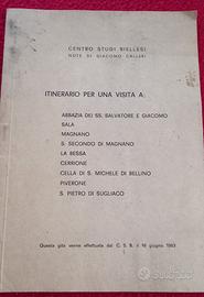 BIELLESE OCCIDENTALE  ELVO LIBRETTO DATTILOSCRITTO