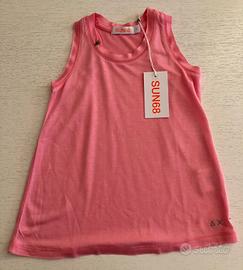 Canottiera bambina Sun68 rosa - 24-36 mesi