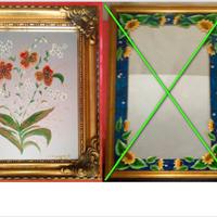 Specchi da parete floreali e altri