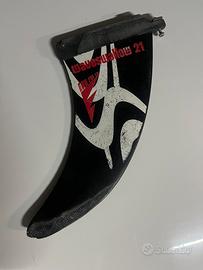 Windsurf pinna fin 21 cm