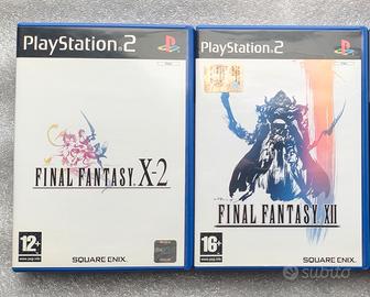 PS2 PAL ITA COME NUOVI FINAL FANTASY XII E X-2