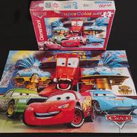 Puzzle Cars Disney 24 pezzi + tessere Memo REGAL0