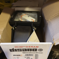 Faro 70w 6500lumen disano punto nero