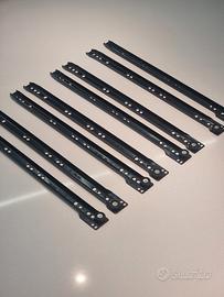 Guide scorrevoli per mobili ADAR 108/38 lotto x8 