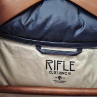 Piumino lungo Rifle blu