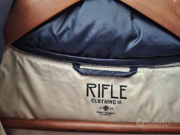 Piumino lungo Rifle blu