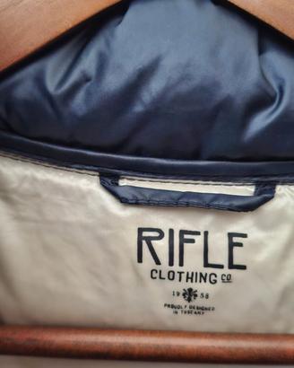 Piumino lungo Rifle blu