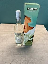 Bottiglia liquore Meletti vintage
