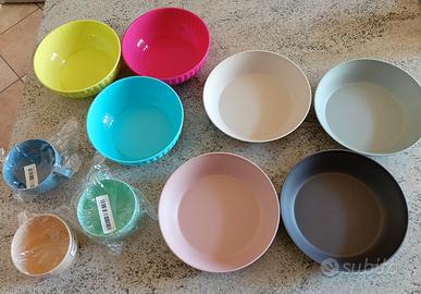 set stoviglie campeggio e camper 