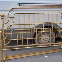 letto in ottone 