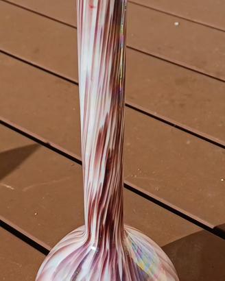 vaso in vetro di murano vintage