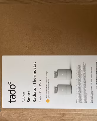 2 valvole basic tado