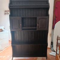 Piattaia da Bar Credenza Rustica Legno Scuro