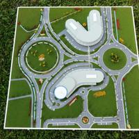 Plastico progetto architettonico architettura