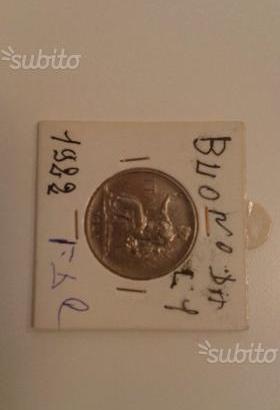 Buono di una lira del 1922 F.D.C